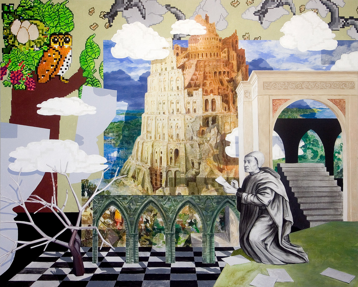 Babel  - Zetterstrand - Enhanced Matte Paper Poster