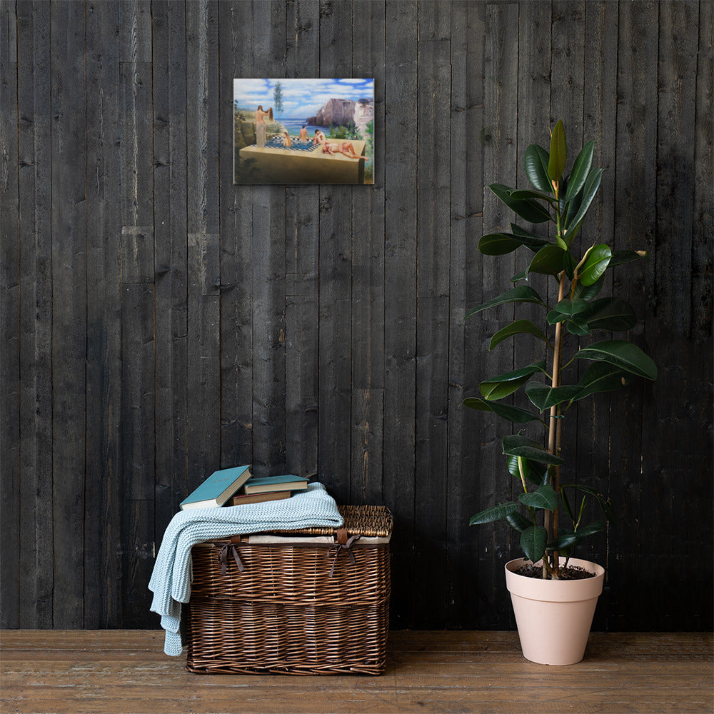 The Pool - Canvas print
