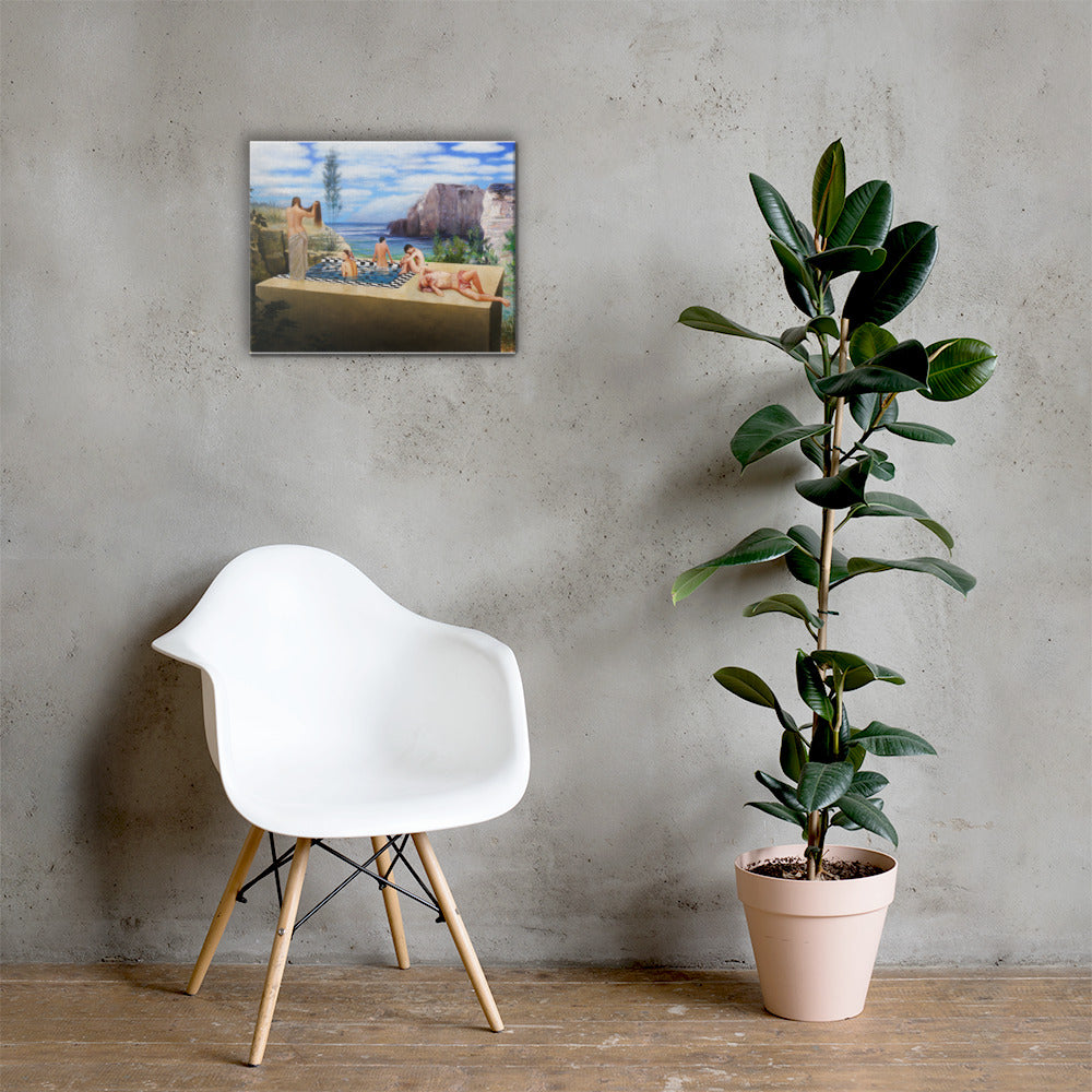 The Pool - Canvas print