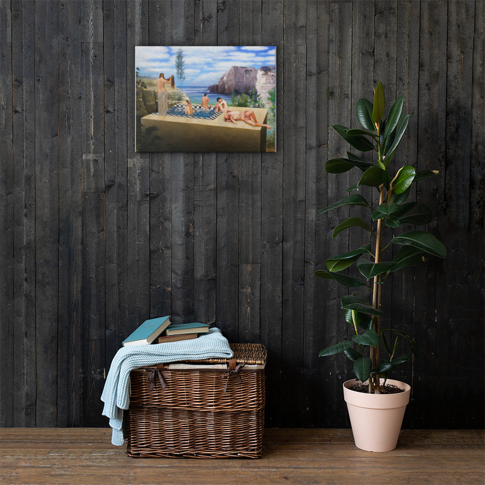 The Pool - Canvas print