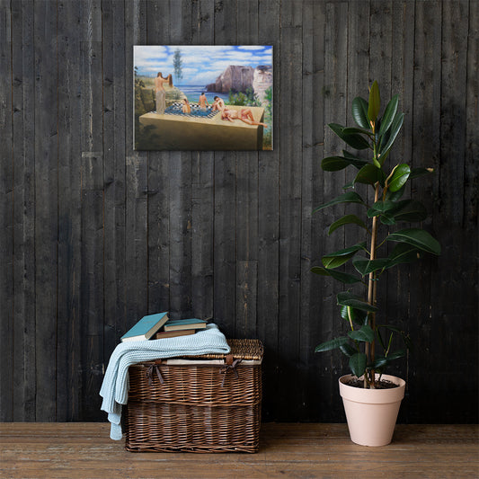 The Pool - Canvas print