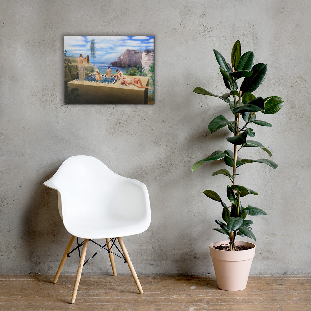 The Pool - Canvas print