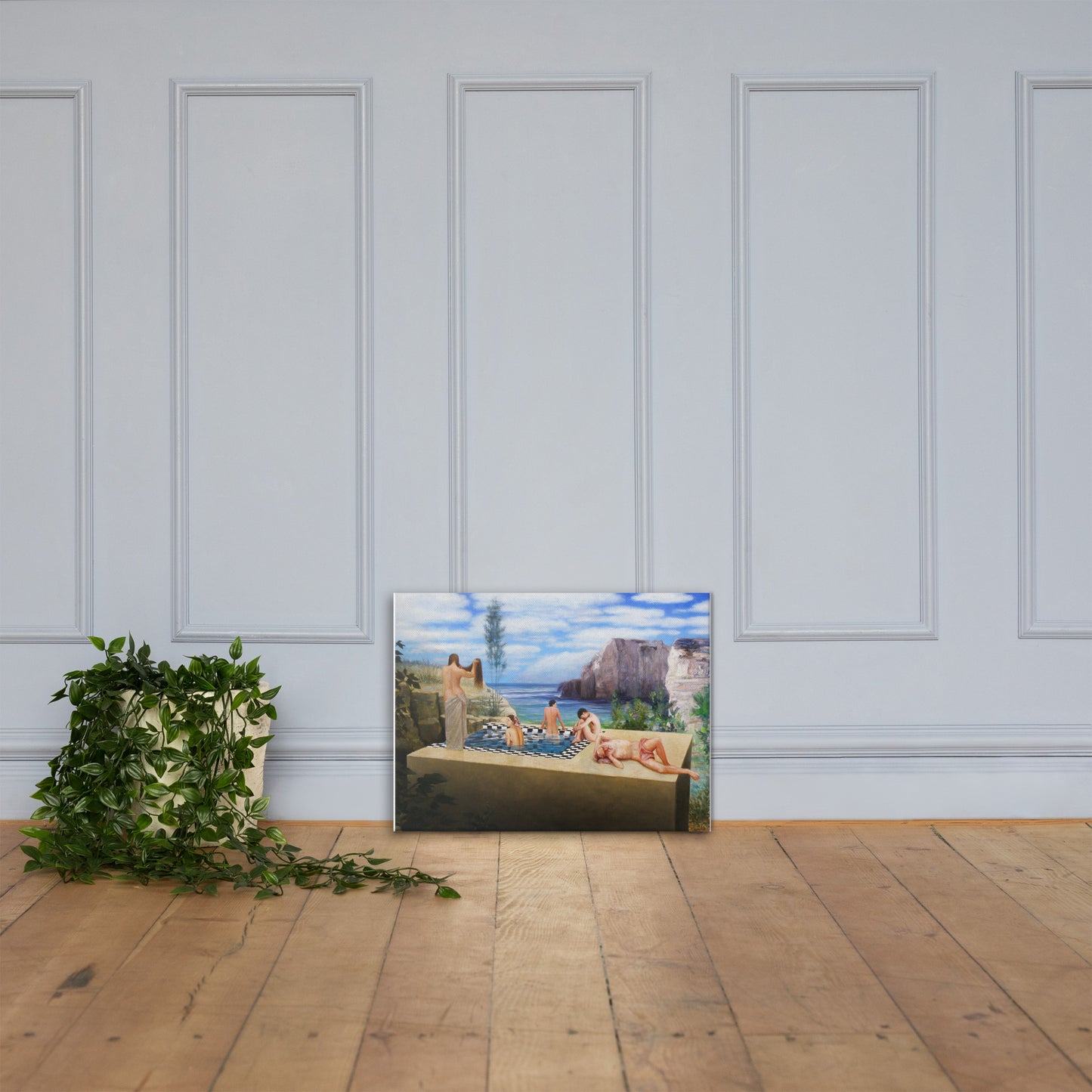 The Pool - Canvas print