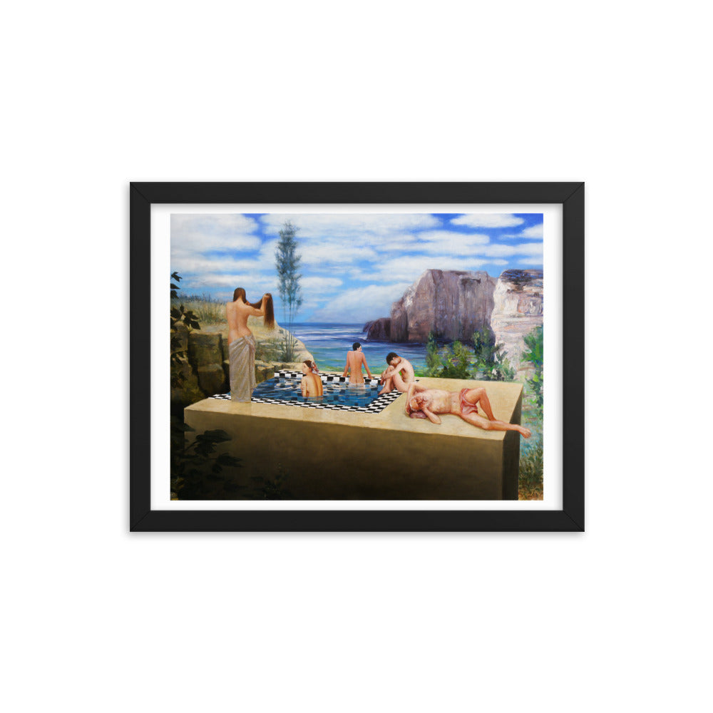 The Pool - Framed poster