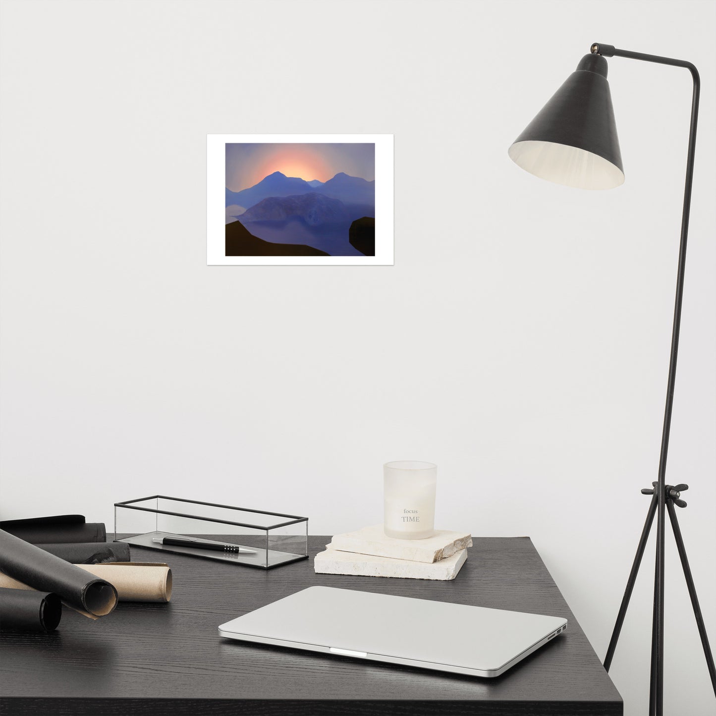 Sunset_dense - Enhanced Matte Poster