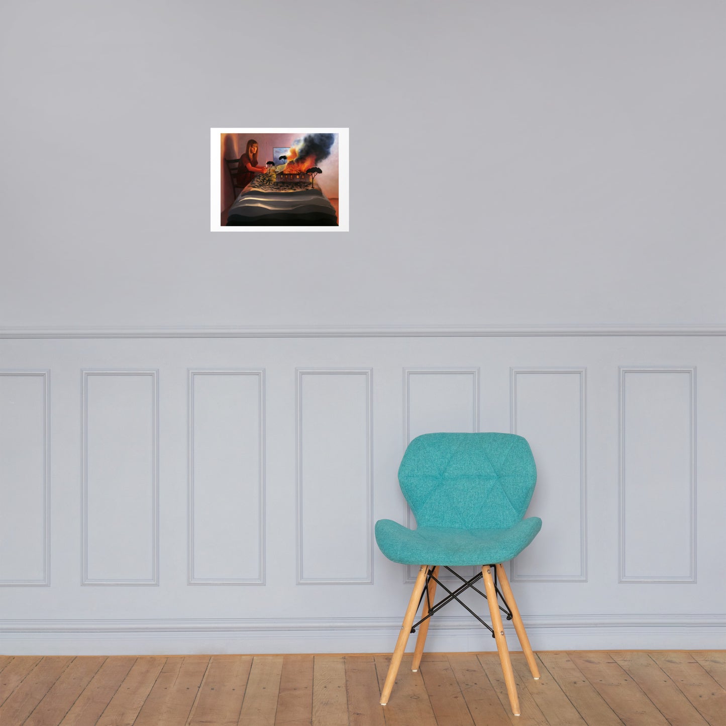 Set On Fire -Zetterstrand - Enhanced Matte Paper Poster