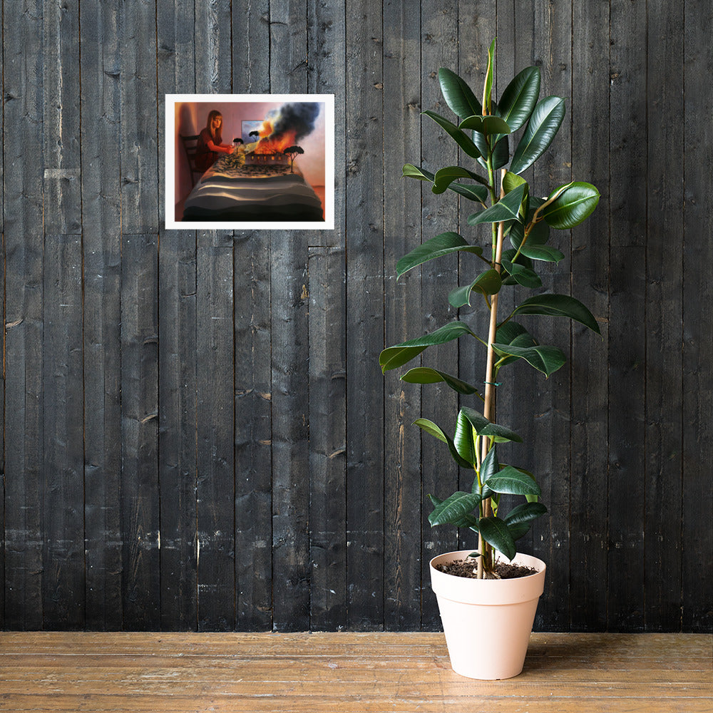 Set On Fire -Zetterstrand - Enhanced Matte Paper Poster