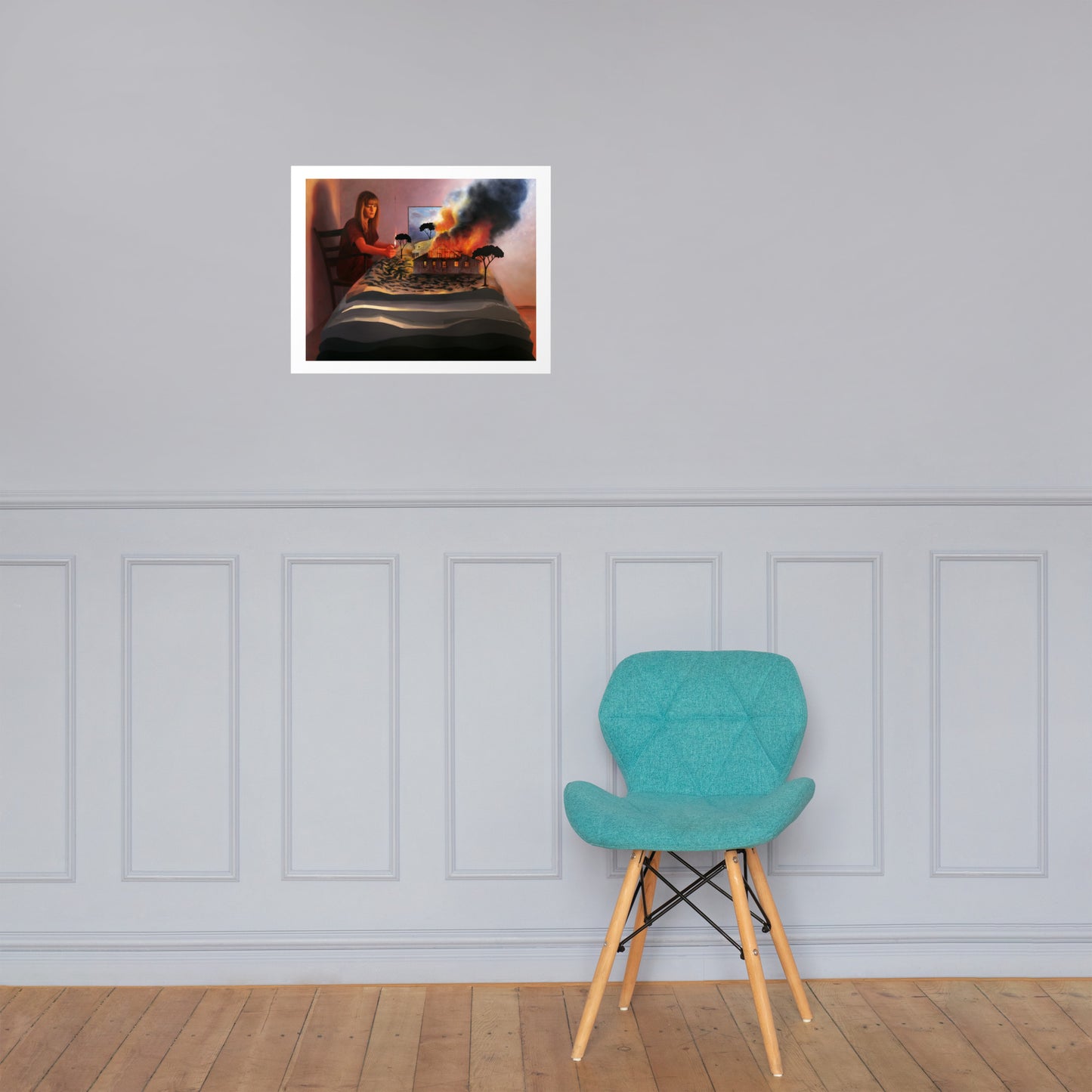Set On Fire -Zetterstrand - Enhanced Matte Paper Poster