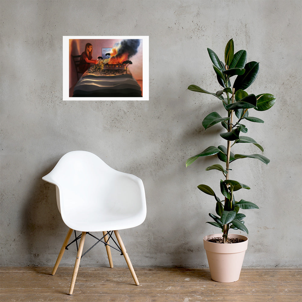 Set On Fire -Zetterstrand - Enhanced Matte Paper Poster