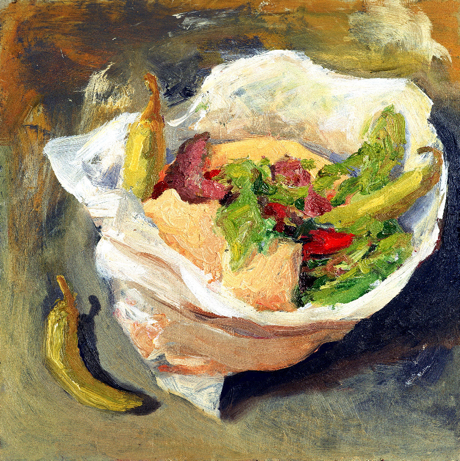Kebab with thee pepperoni - Zetterstrand - Photo paper poster