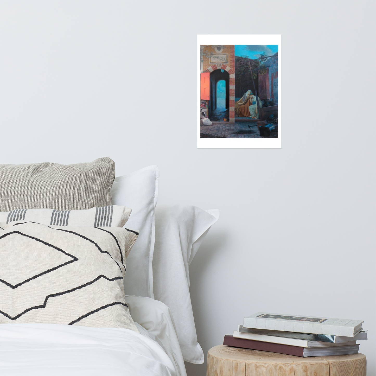 The backyard - Zetterstrand - Premium Luster Photo Paper Poster
