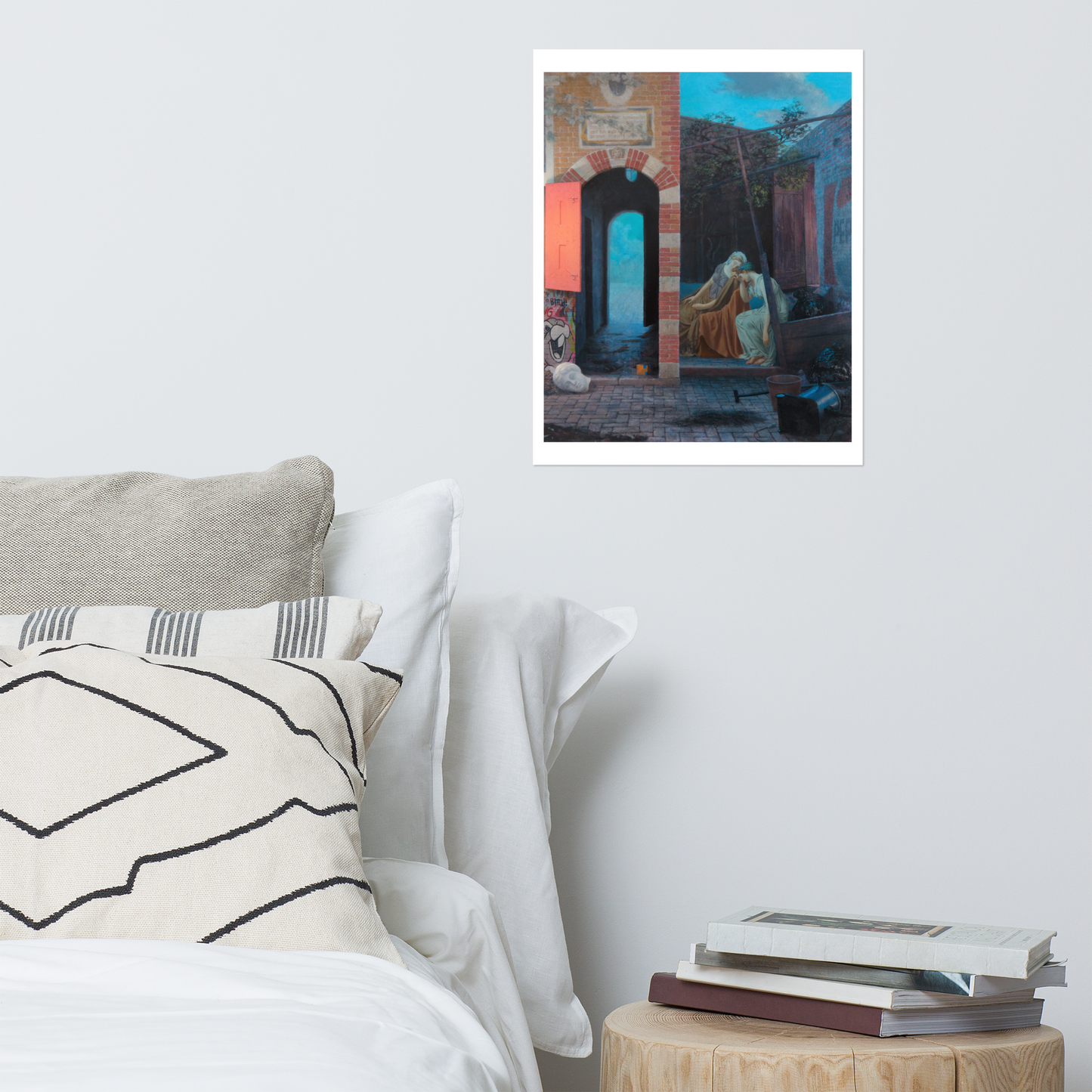 The backyard - Zetterstrand - Premium Luster Photo Paper Poster
