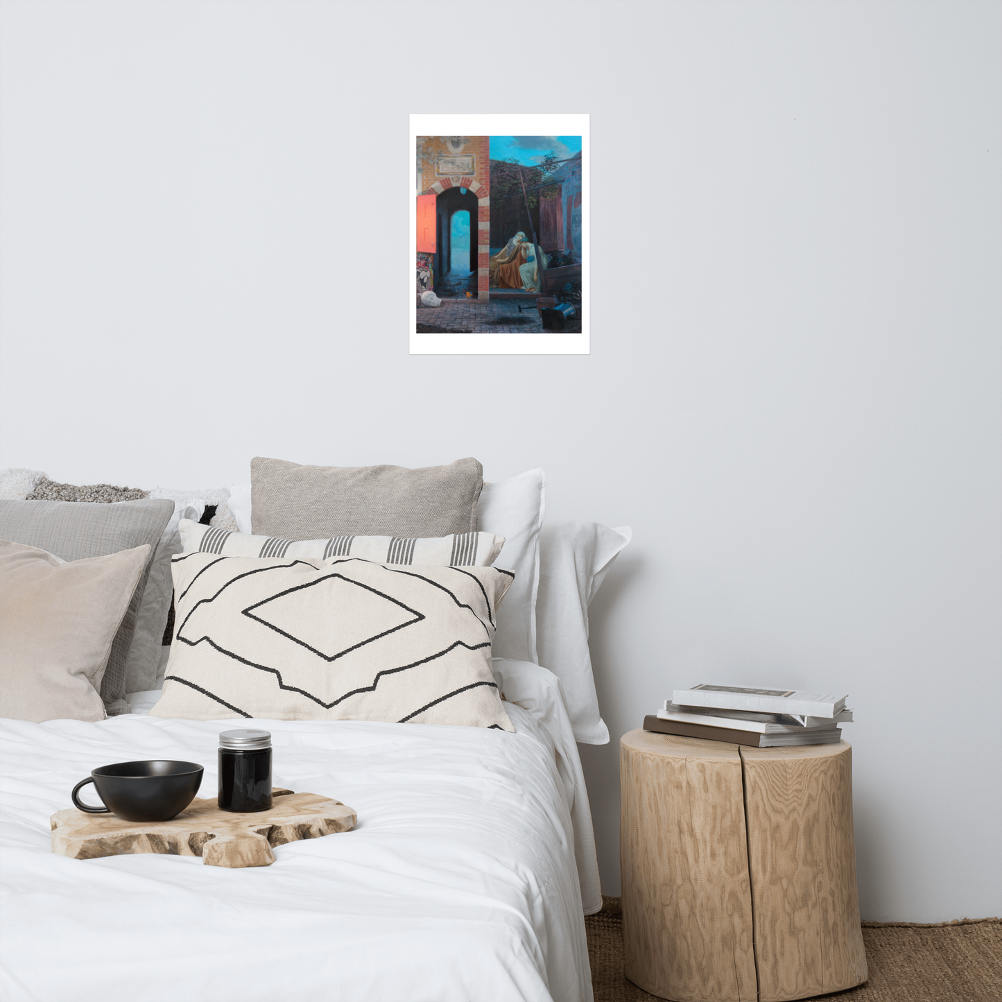 The backyard - Zetterstrand - Premium Luster Photo Paper Poster