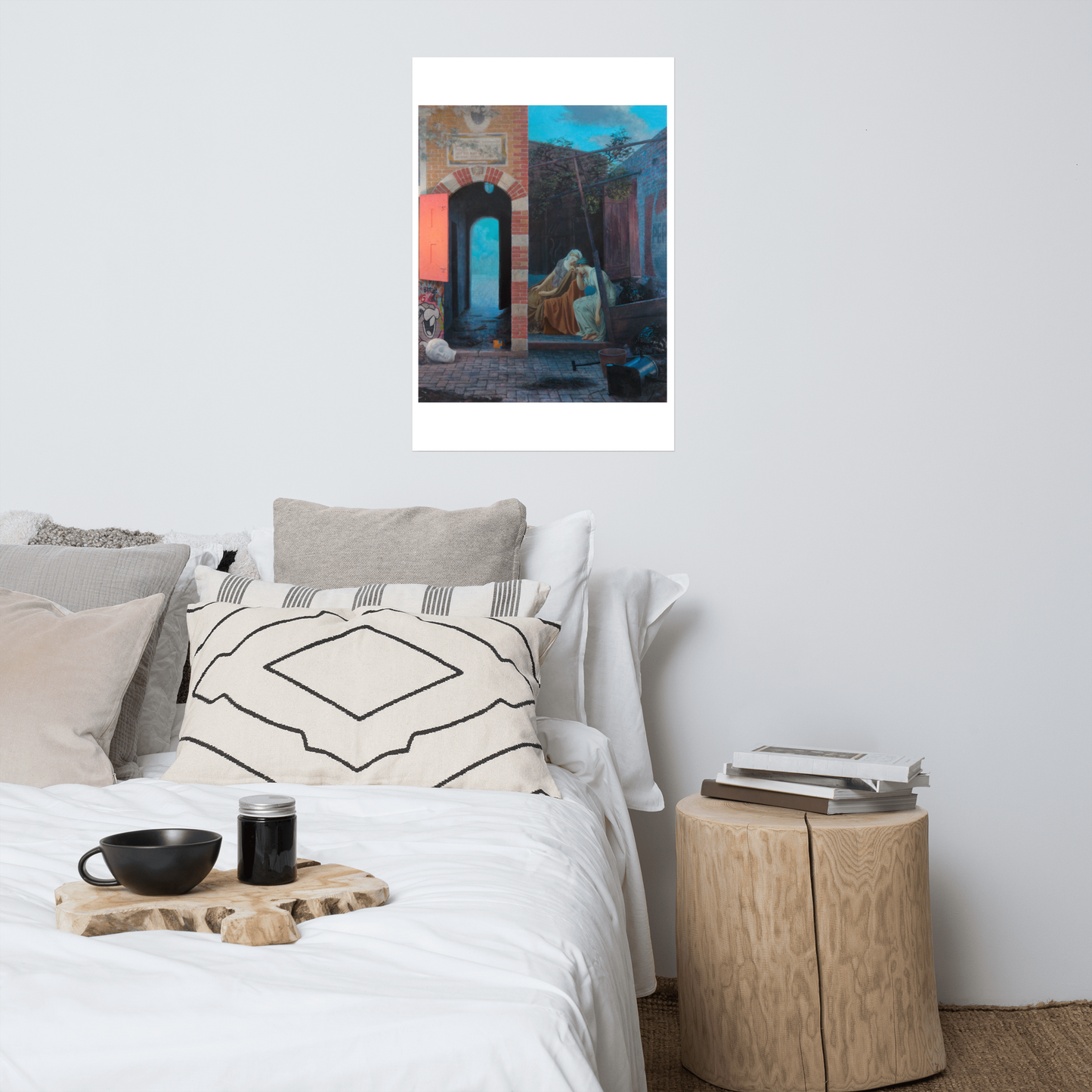 The backyard - Zetterstrand - Premium Luster Photo Paper Poster