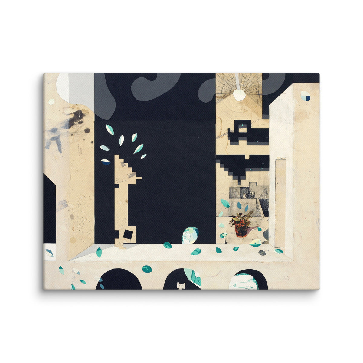 Into The Maze — Canvas — 14 × 11 in — front