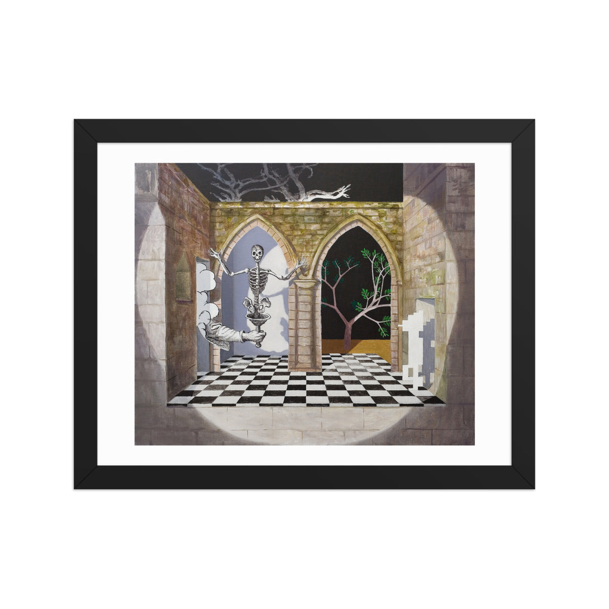 Consider it — Framed print — 14 × 11 in — Black frame — front