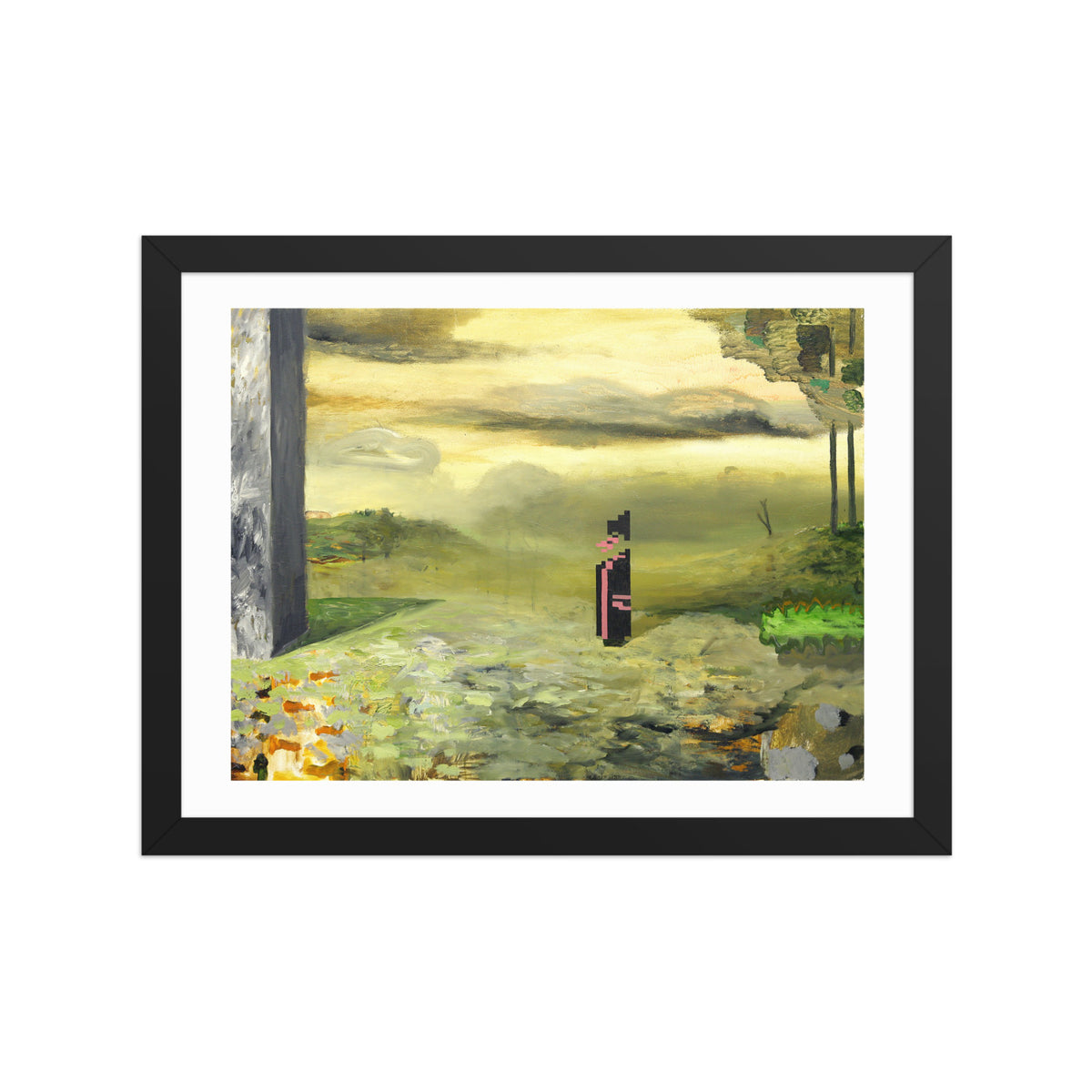 Elegy — Framed print — 16 × 12 in — Black frame — front