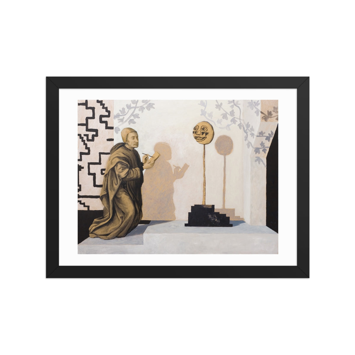 Oh, do not ask 'what is it?' — Framed print — 16 × 12 in — Black frame — front