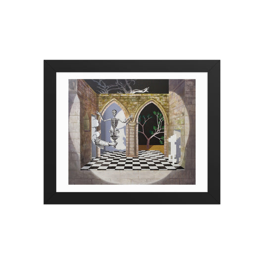 Consider it — Framed print — 10 × 8 in — Black frame — front