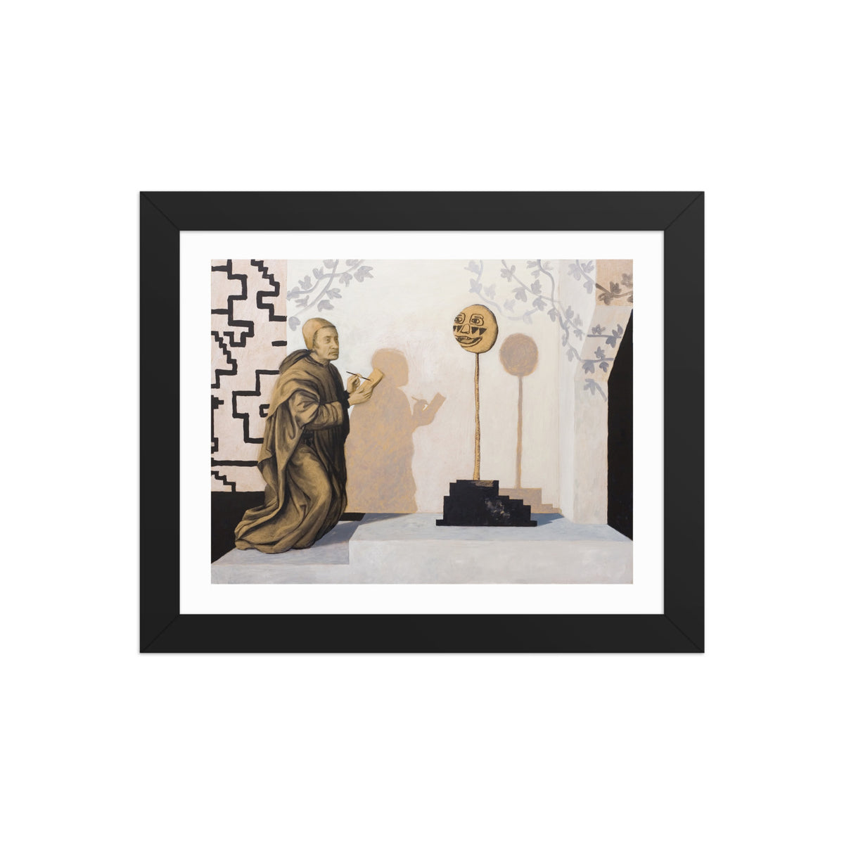 Oh, do not ask 'what is it?' — Framed print — 10 × 8 in — Black frame — front