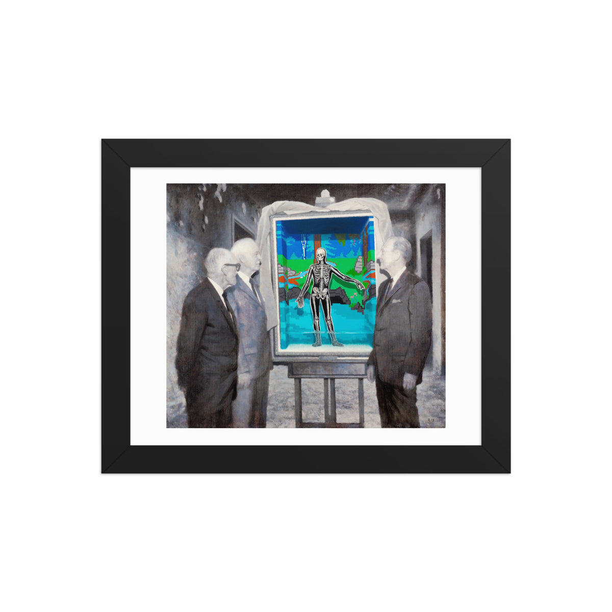 The Reveal — Framed print — 10 × 8 in — Black frame — front