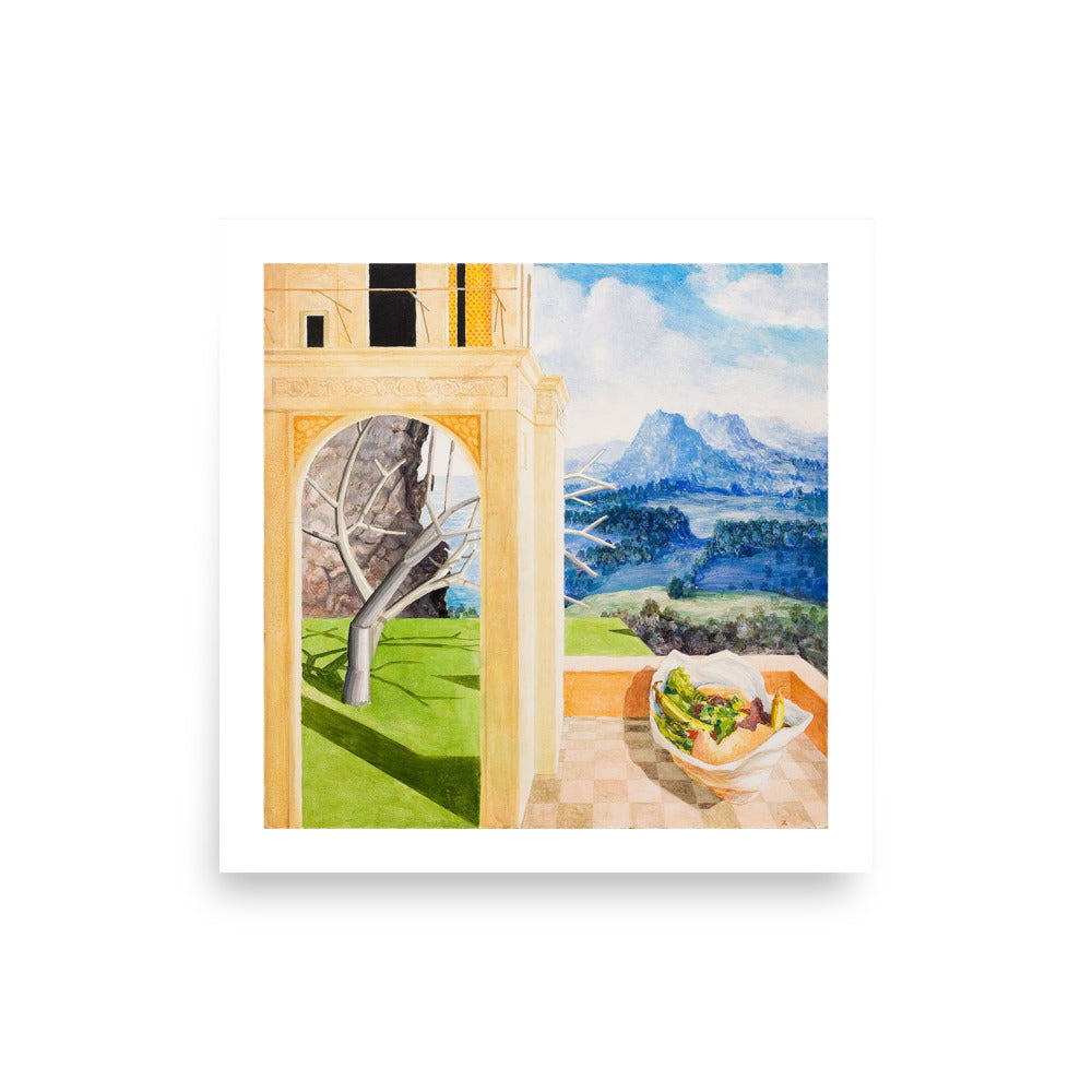 The Patio — Poster — 12 × 12 in — front