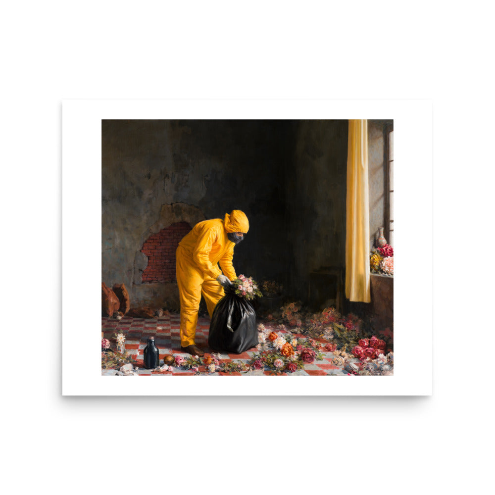 Trouble with Flowers — Poster — 20 × 16 in — front