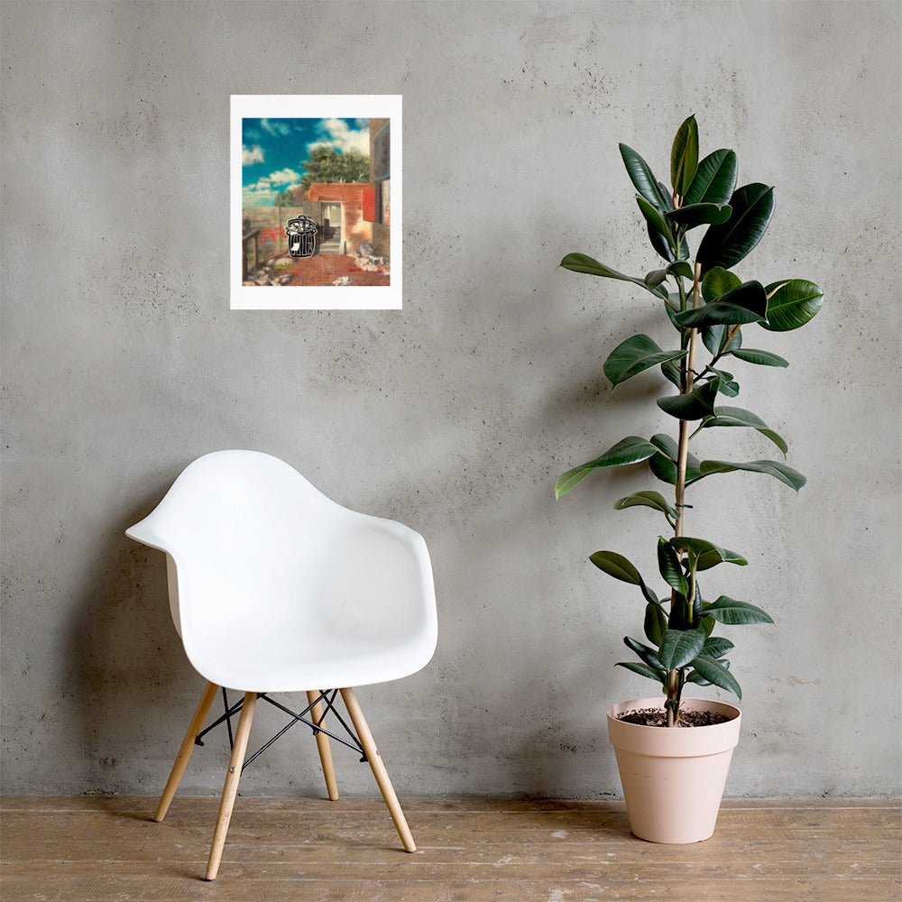 Early Morning, Delft II — Poster — 16 × 20 in — shown on wall
