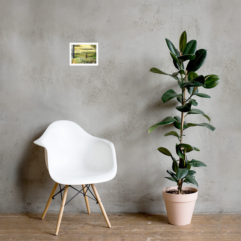Elegy — Poster — 10 × 8 in — shown on wall