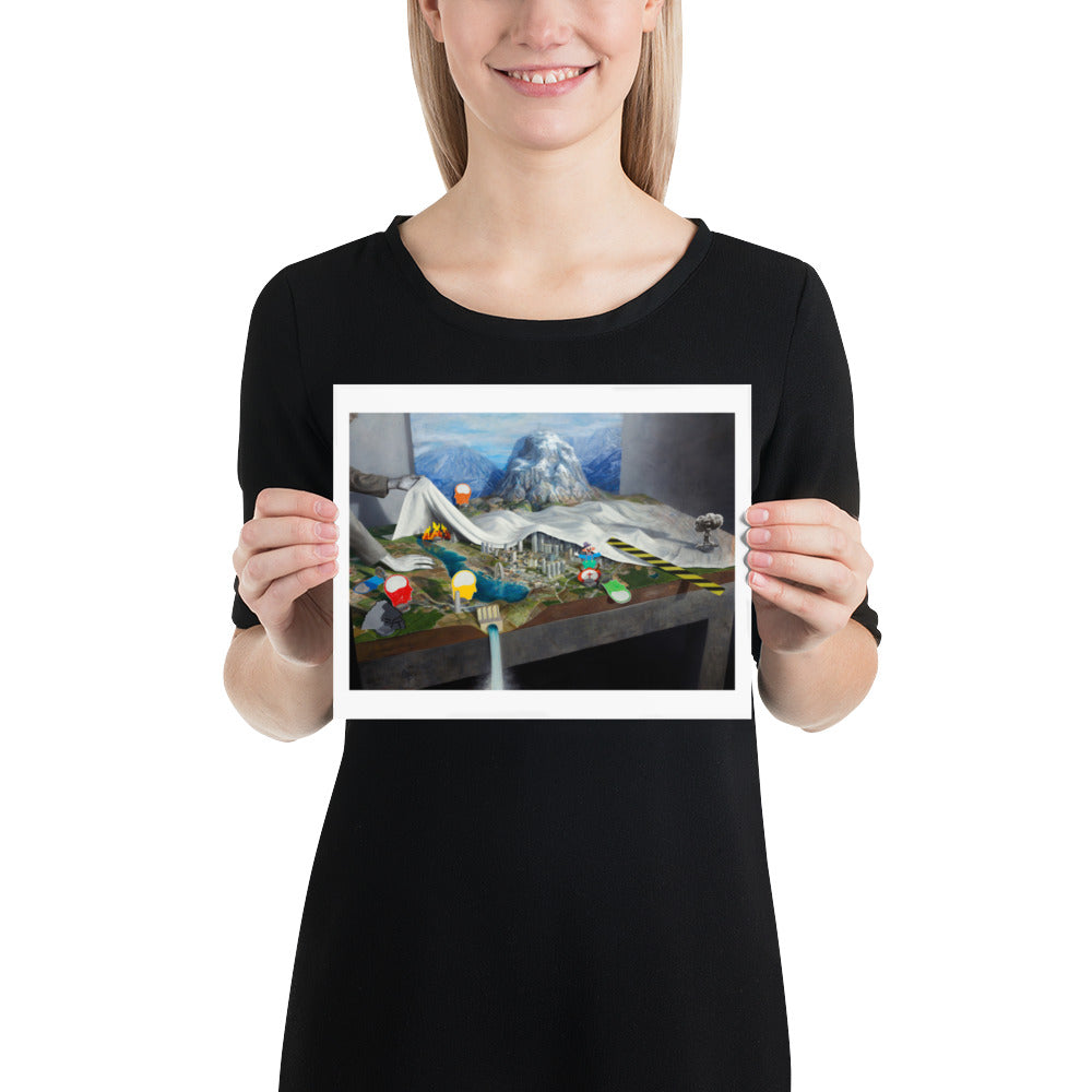 Pwned Landscape — Poster — 8″×10″ — Poster — Person