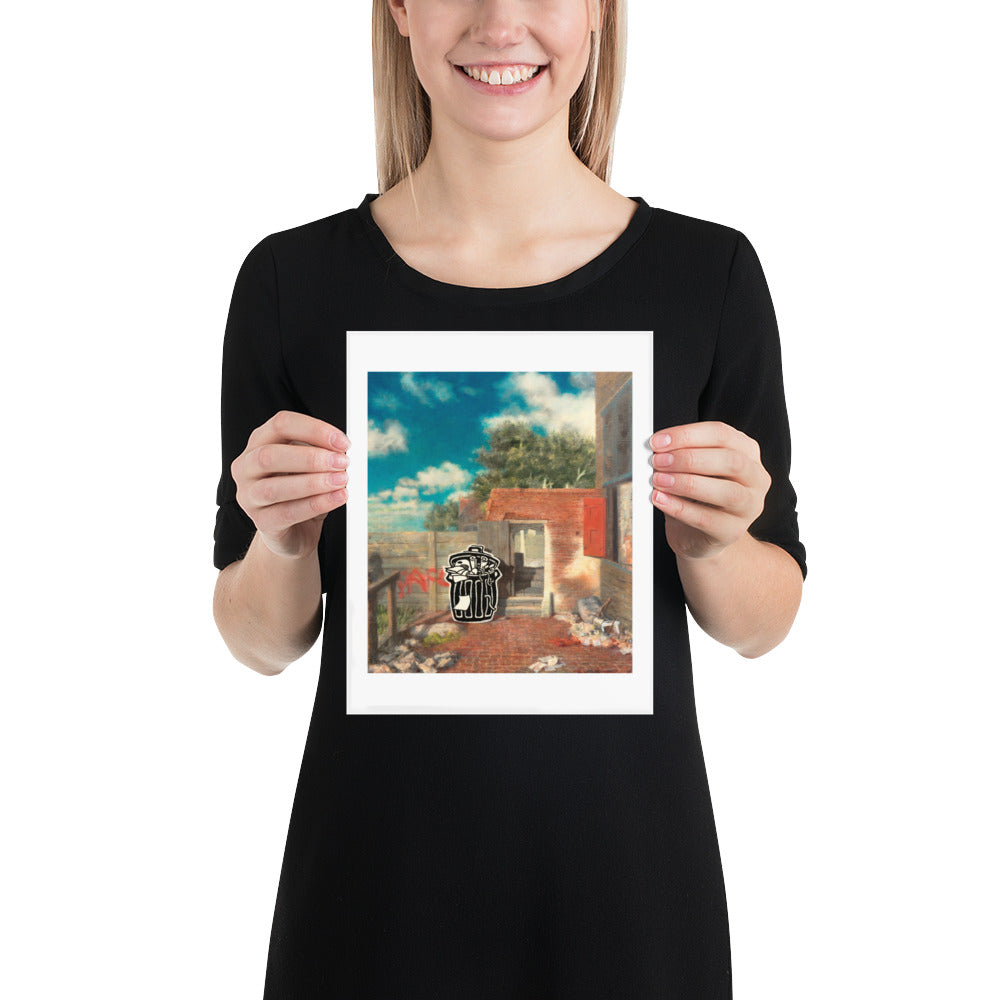 Early Morning, Delft II — Poster — 8 × 10 in — held for scale
