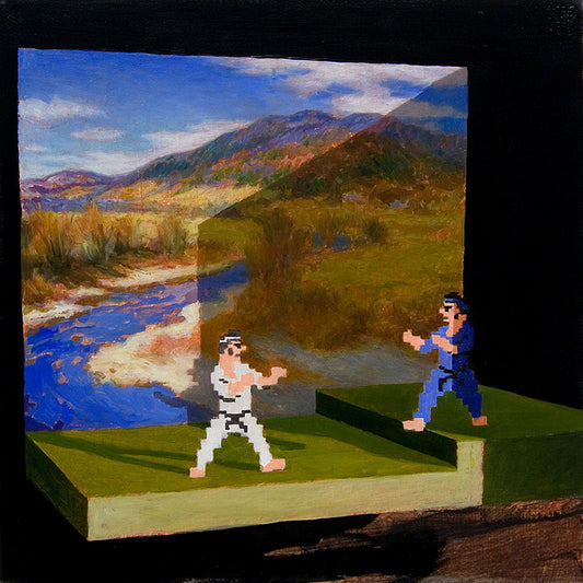 Fighters - Zetterstrand - Enhanced Matte Paper Poster - Minecraft