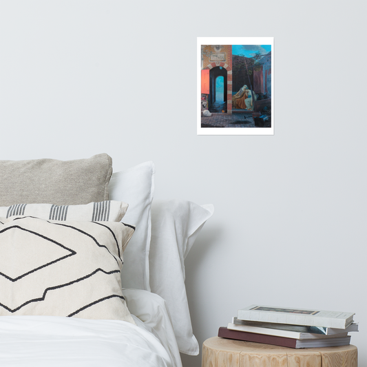 The backyard - Zetterstrand - Photo paper poster